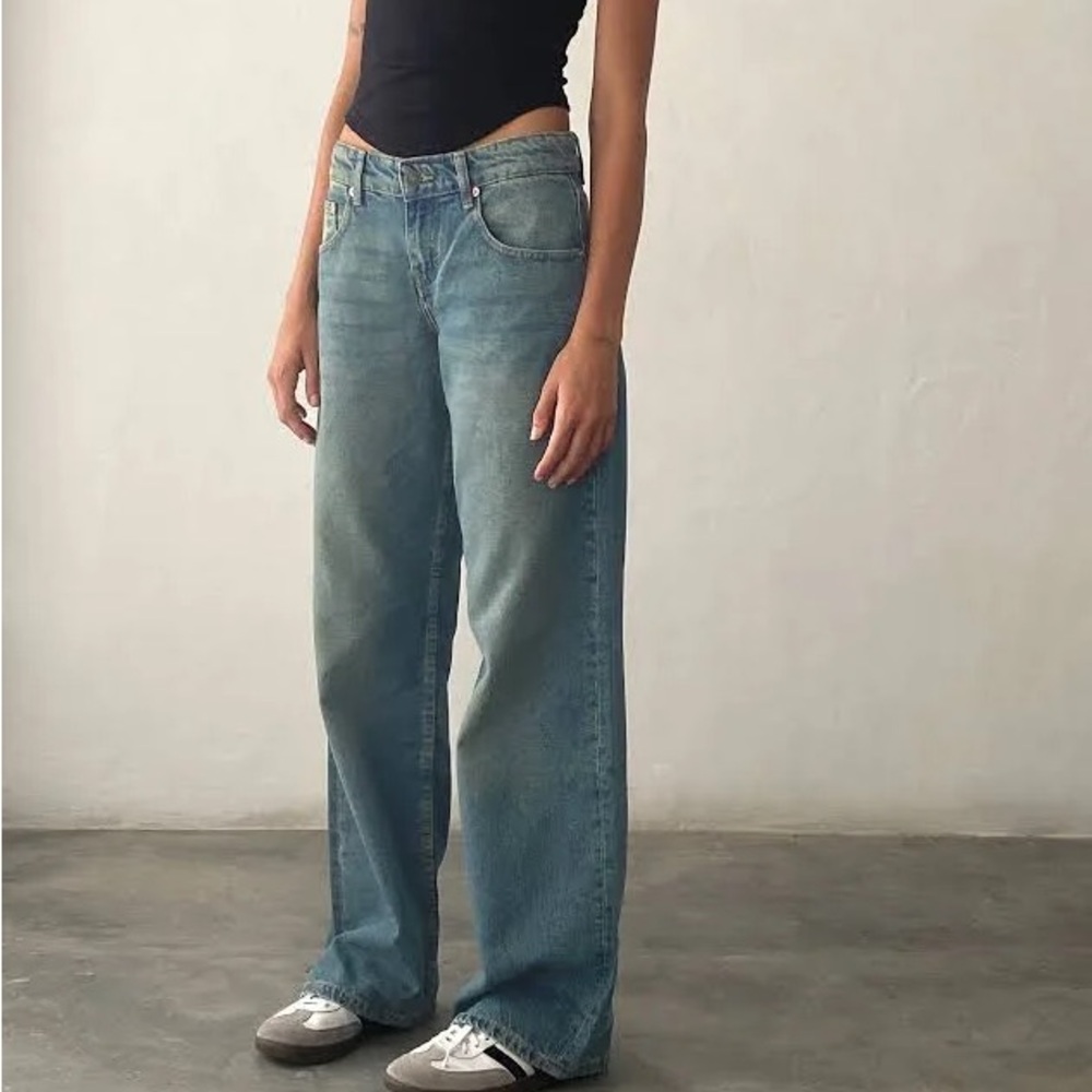 Motel Paralel Trouser Dark Wash 33”